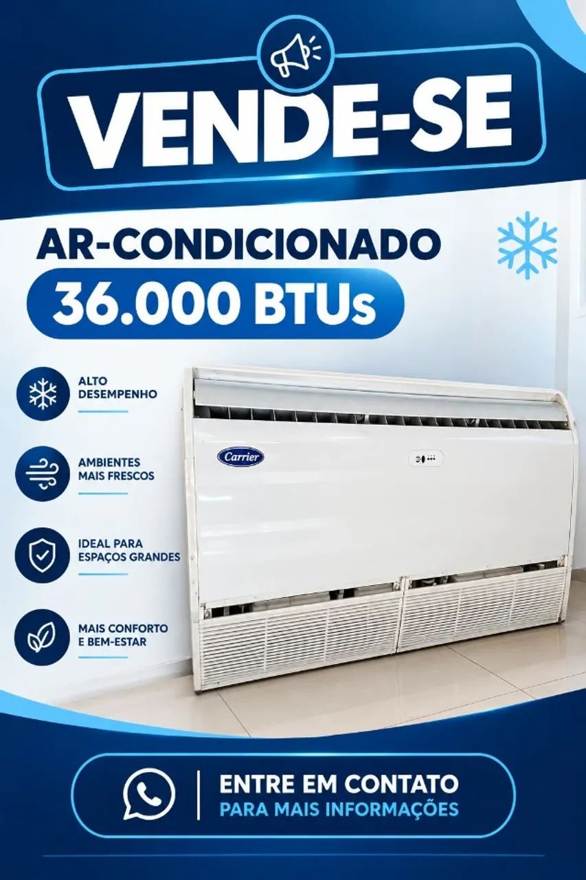Ar Condicionado 36000 BTUs