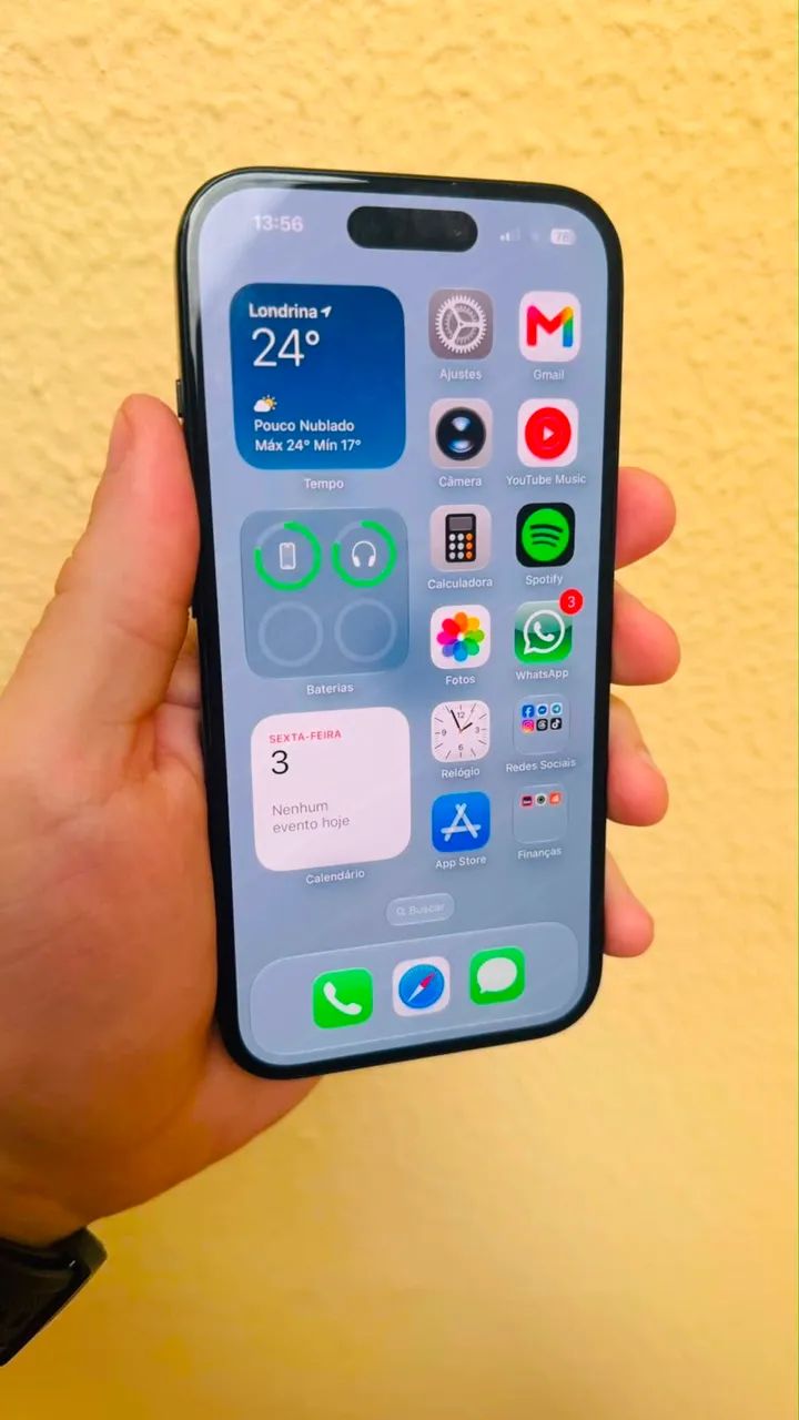 Vendo IPhone 15 impecável 89%? - Foto 5