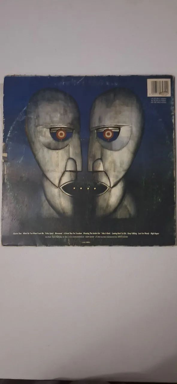 Lp pink floyd "the division Bell" vinil azul usado - Foto 2