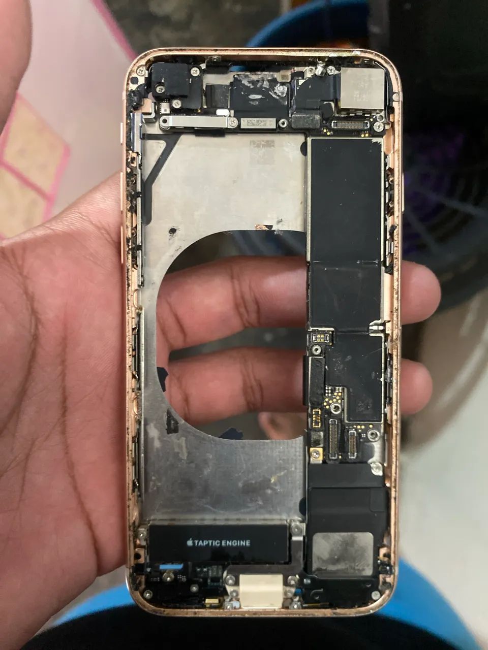 iPhone 8 retirada de peças 