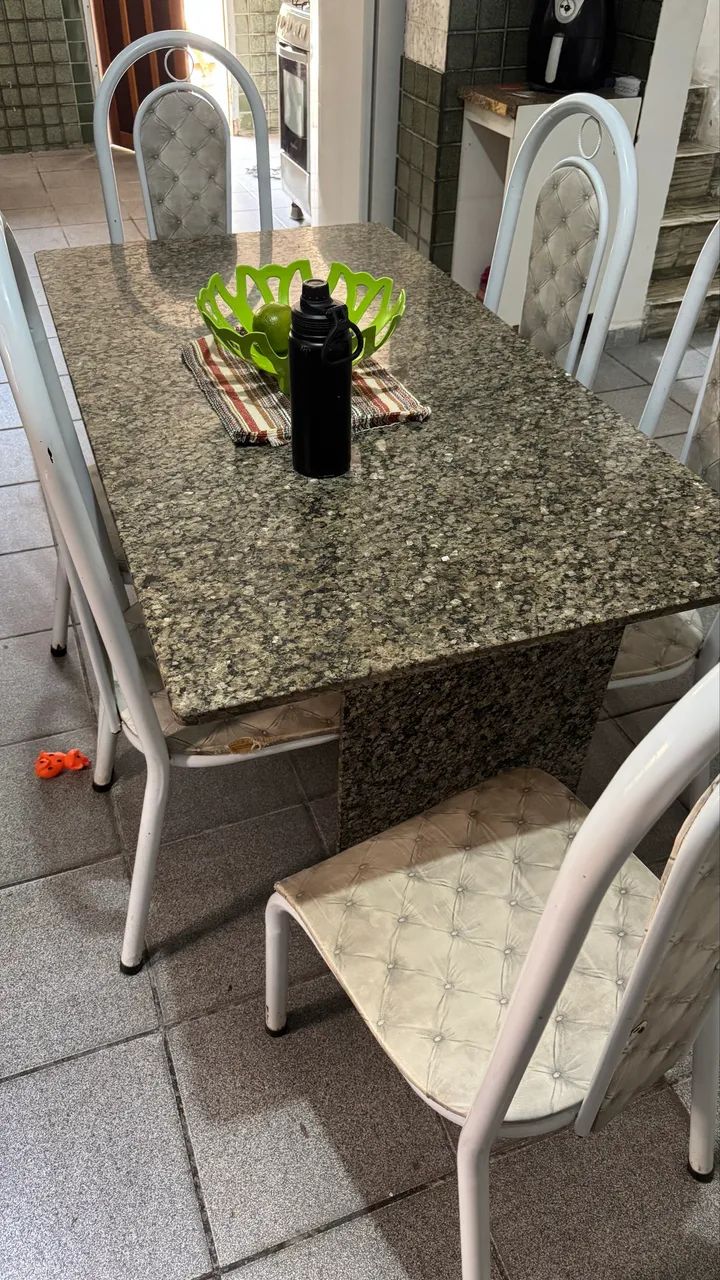 Mesa de granito 6 lugares  - Foto 5