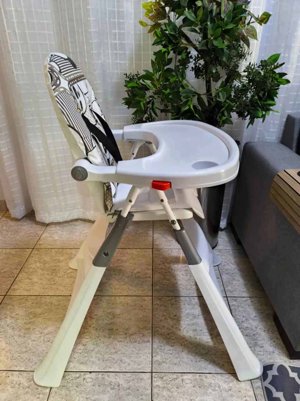 Cadeira de alimentação alta premium panda galzerano - Foto 3