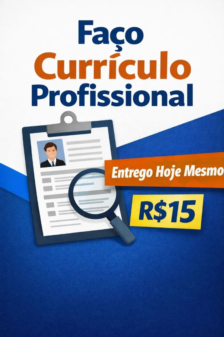 Currículo Profissional para Conseguir Emprego - Entrego Hoje R$15 - Foto 3