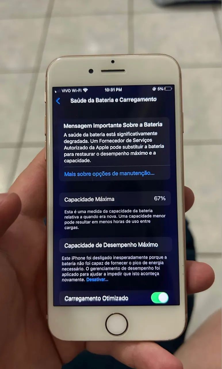 Iphone 8 64g leia a descrição - Foto 3
