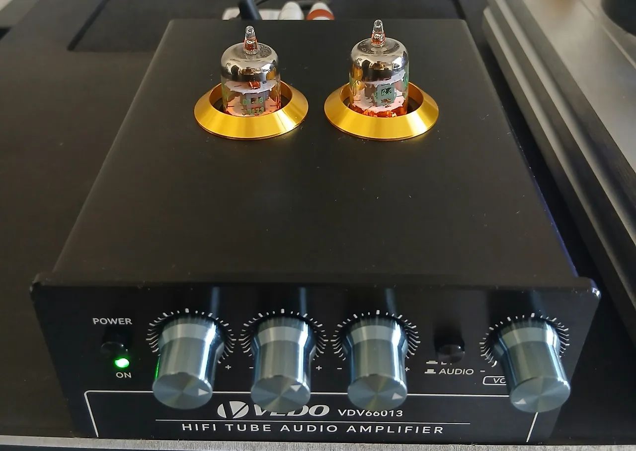 Mini Amplificador Valvulado Vedo Funcionando.  - Foto 3