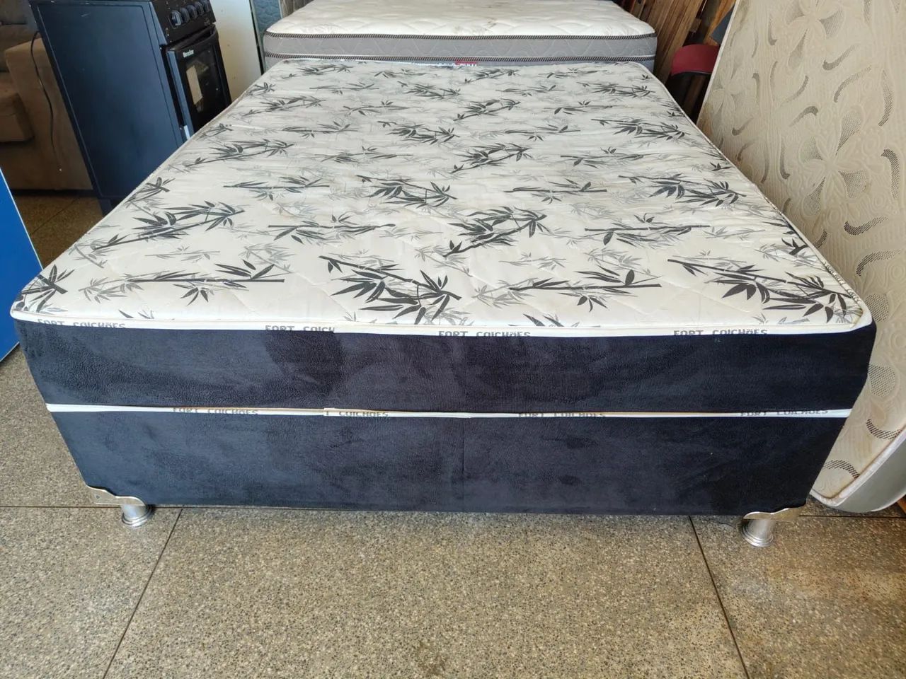 Cama box de casal de espuma  - Foto 5