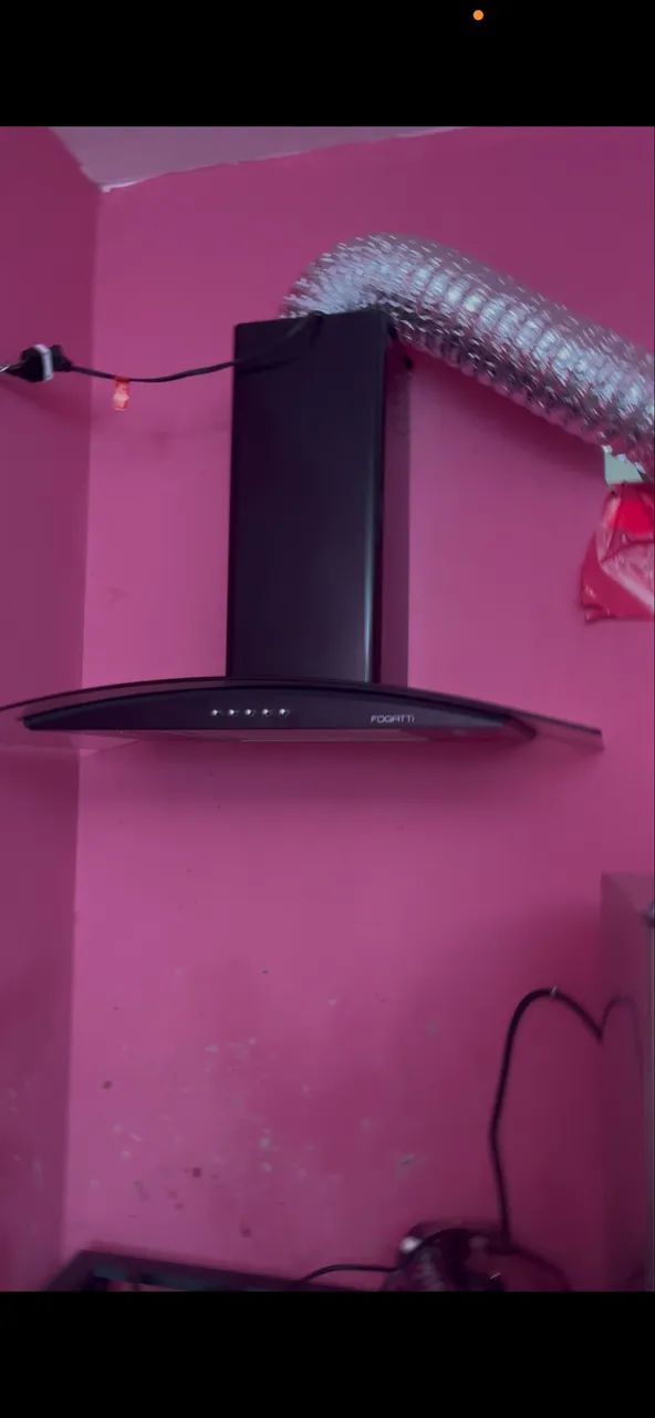 Coifa de vidro