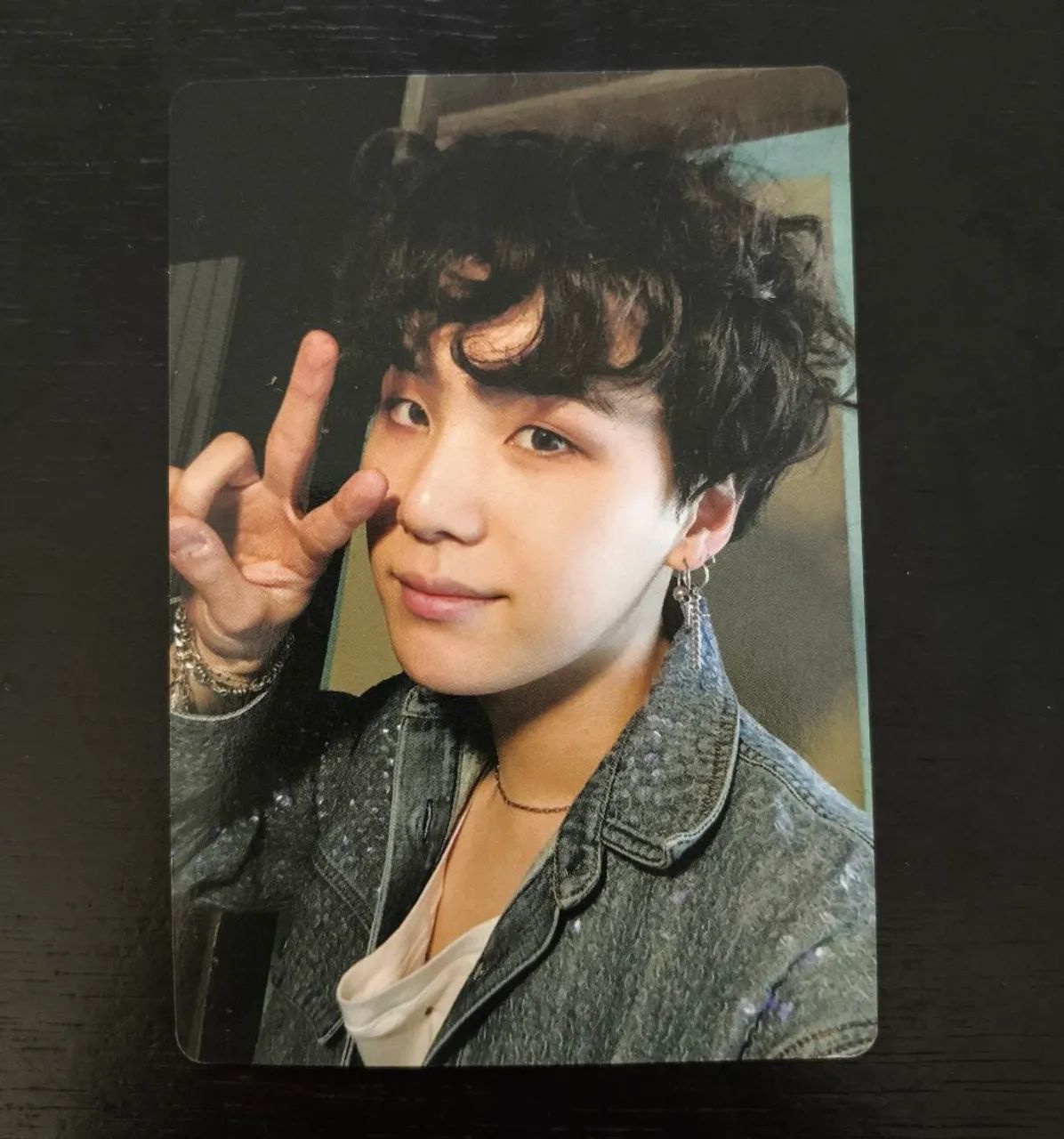 Photocard Yoongi bt original.