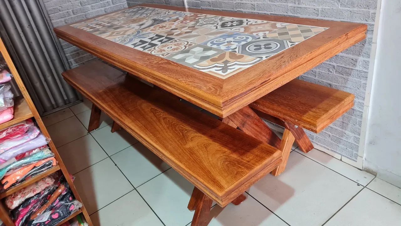 Mesa em madeira  - Foto 4