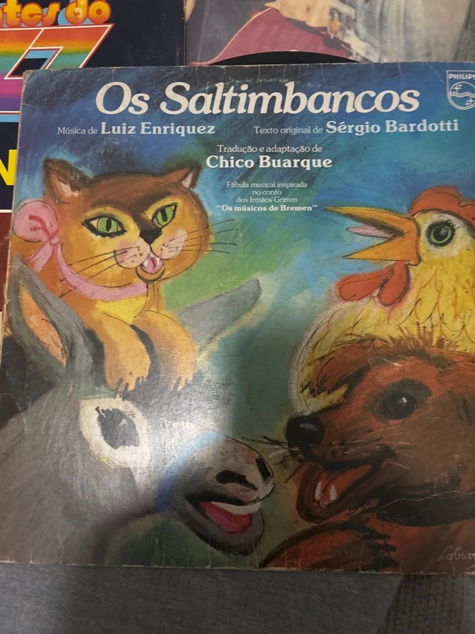 Vinil original os saltimbancos 1977