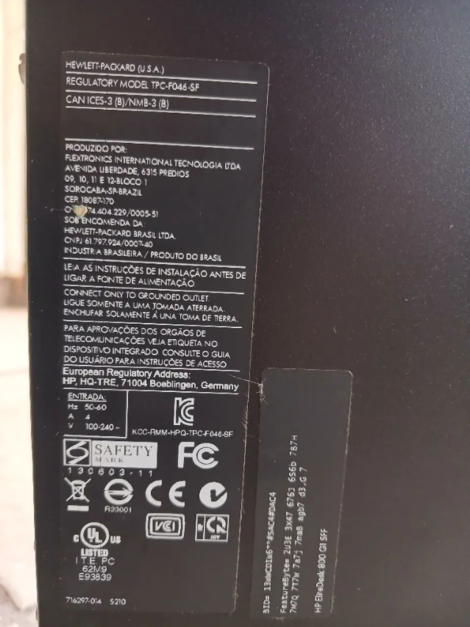 CPU HP elite desk  - Foto 5