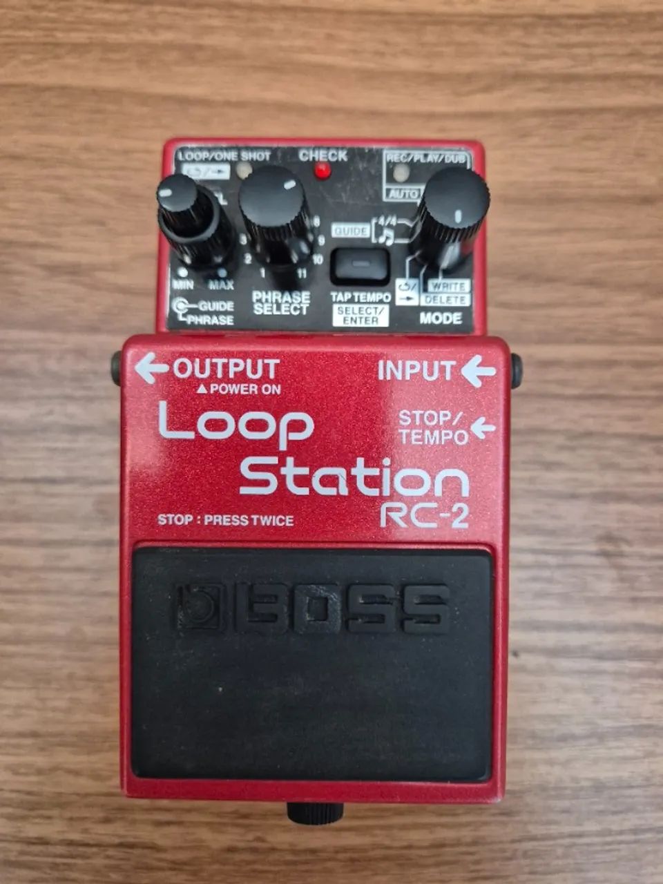 Pedal Boss Loop Station Rc2 / Rc 2 Guitarra - Instrumentos