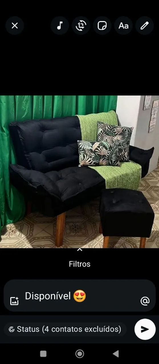 Sofá namoradeira poltronas  - Foto 5