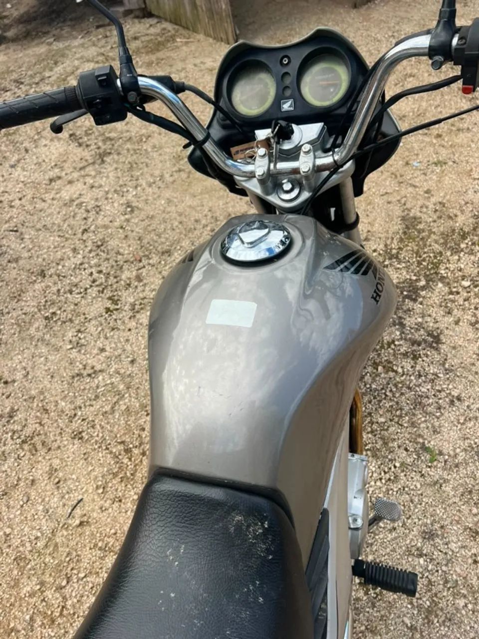 Vendo Moto CG 150 Flex Cinza - Foto 4
