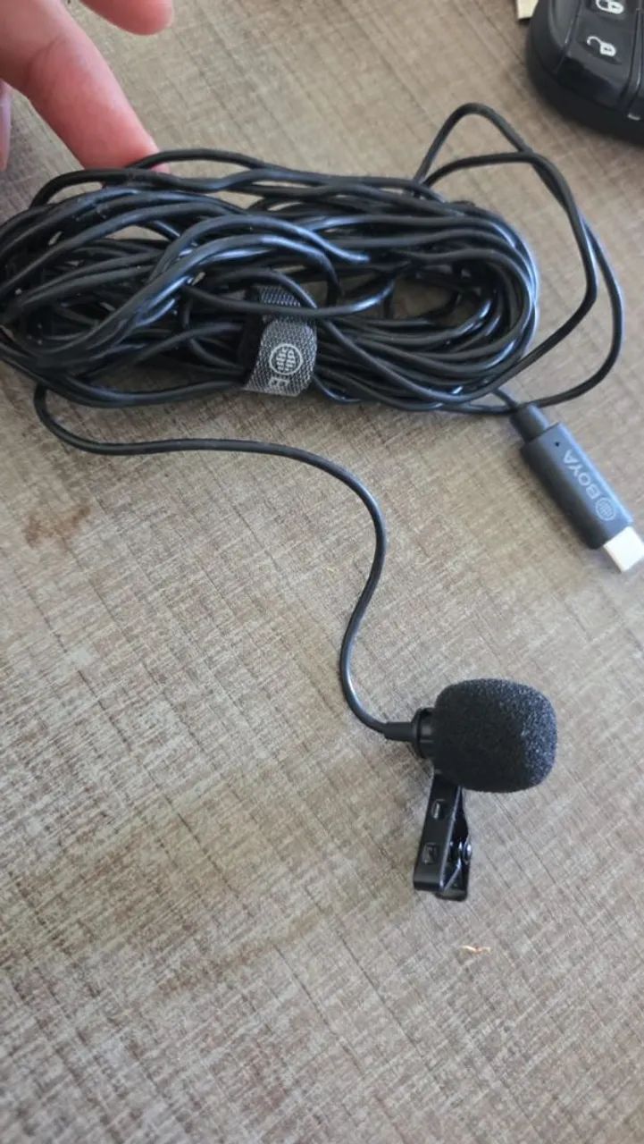 Microfone de lapela Boya By-M3 USB-C - Foto 2