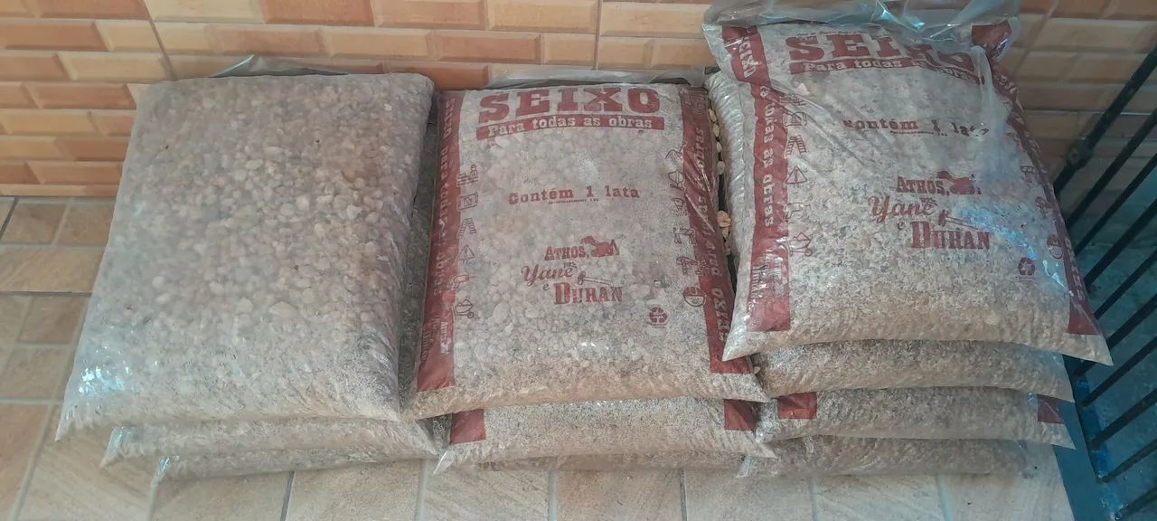VENDO 10 SACOS DE SEIXO - Foto 3