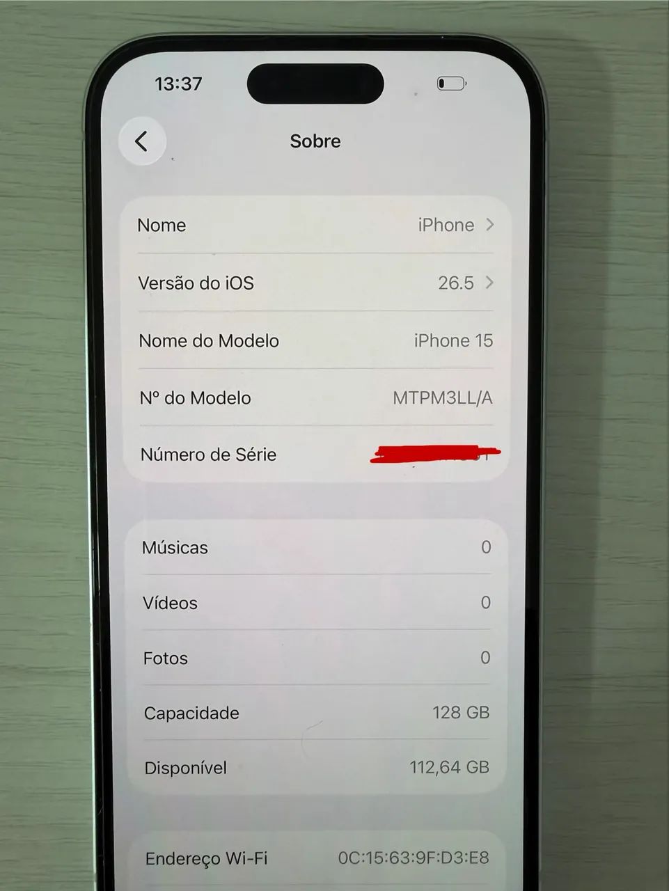 iPhone 15 com 128 gb Azul  - Foto 4