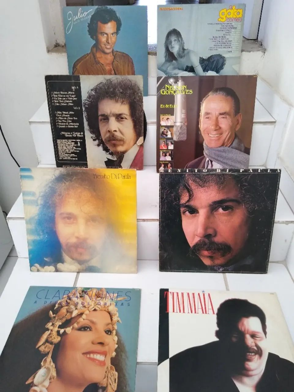 Máquina de escrever, fax e discos variados - Foto 4