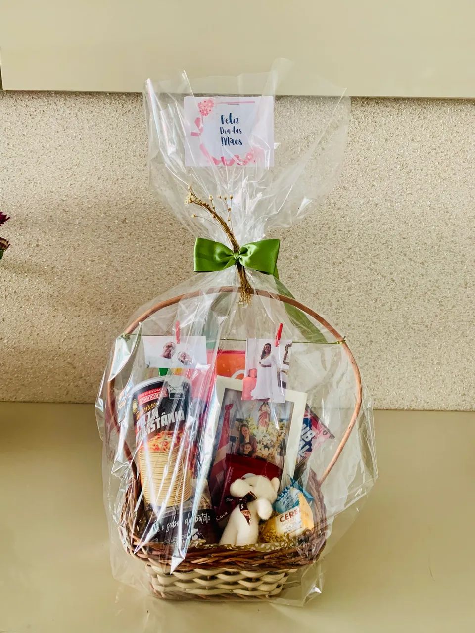 CESTA PARA PRESENTE - ANIVERSÁRIO - CASAMENTO  - Foto 5