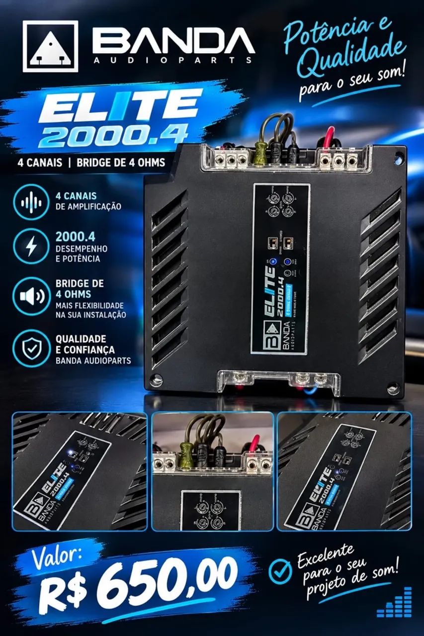 Módulo banda elite 2000.4
