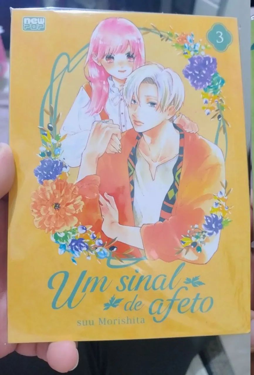 Mangá Um Sinal De Afeto,volume 3 