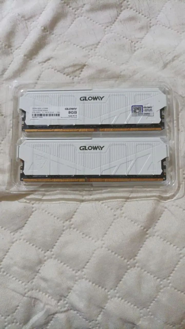 MEMÓRIA RAM GLOWAY 2X8 GB (16GB) NOVA! - Foto 2