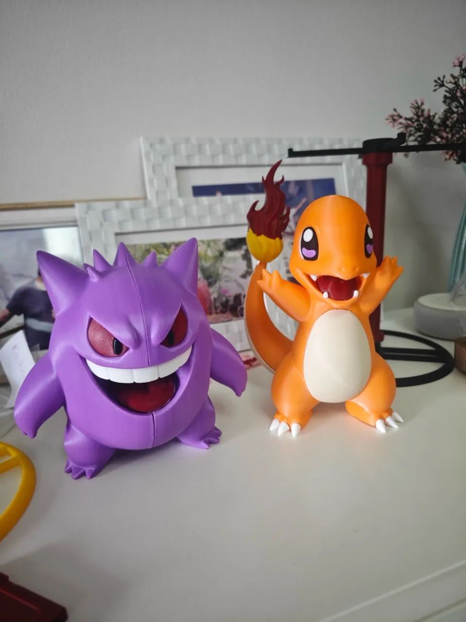 Pokémon Gengar e Charmander - Bonecos 3D Colecionáveis - Foto 3