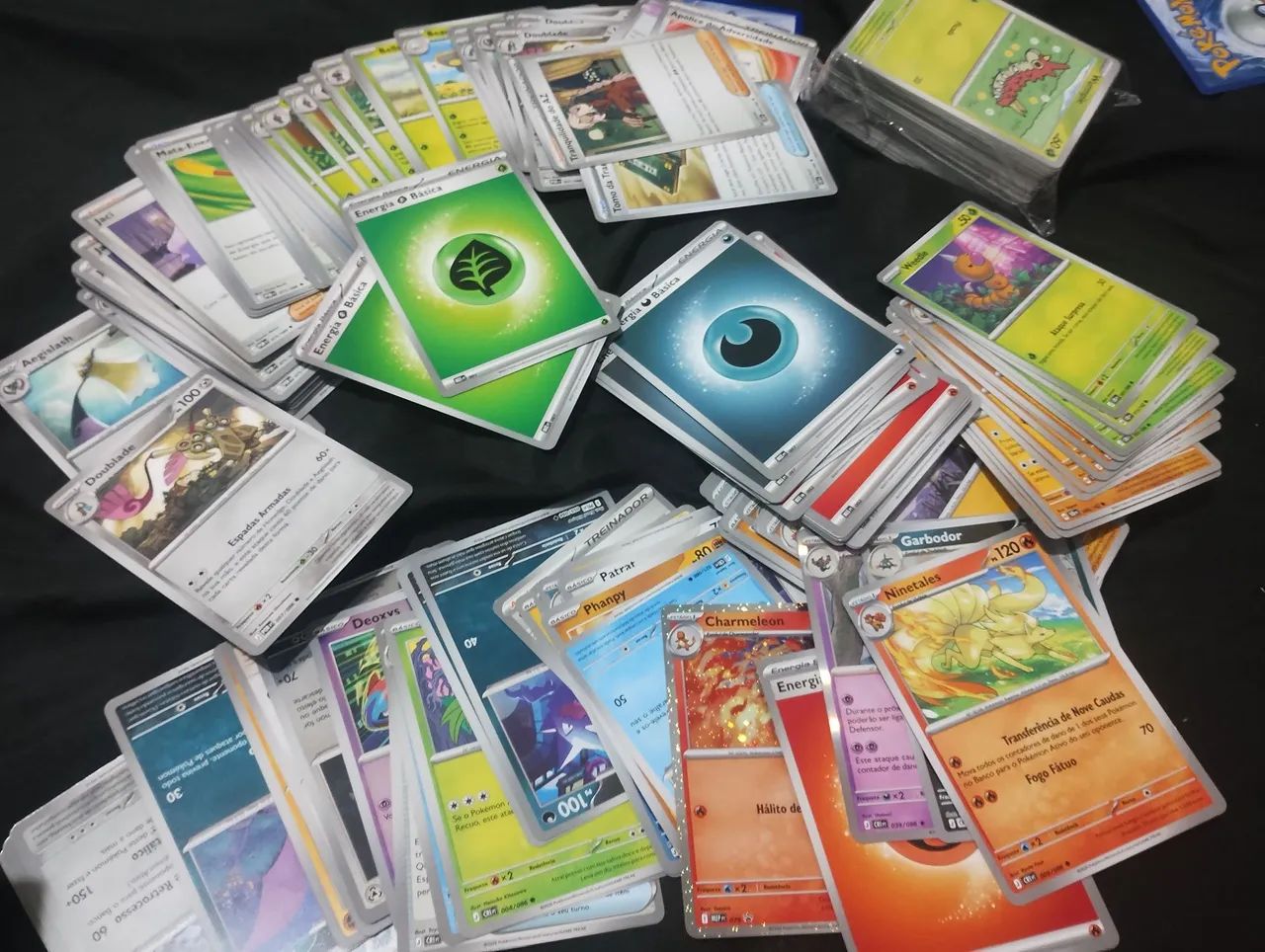 Lote de cartas pokémon 