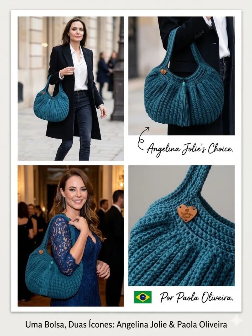 Bolsa Concha Boho chic - Foto 3