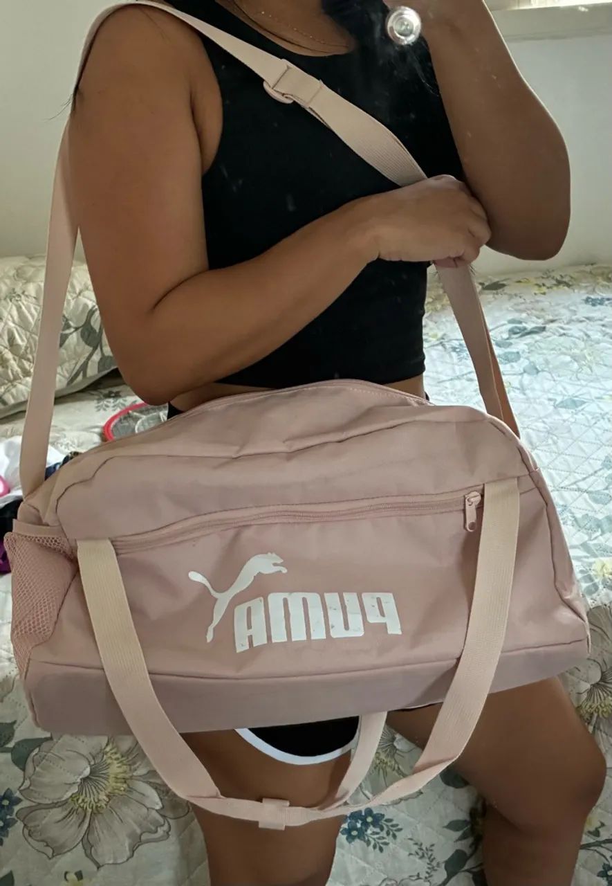 Bolsa puma Rosê