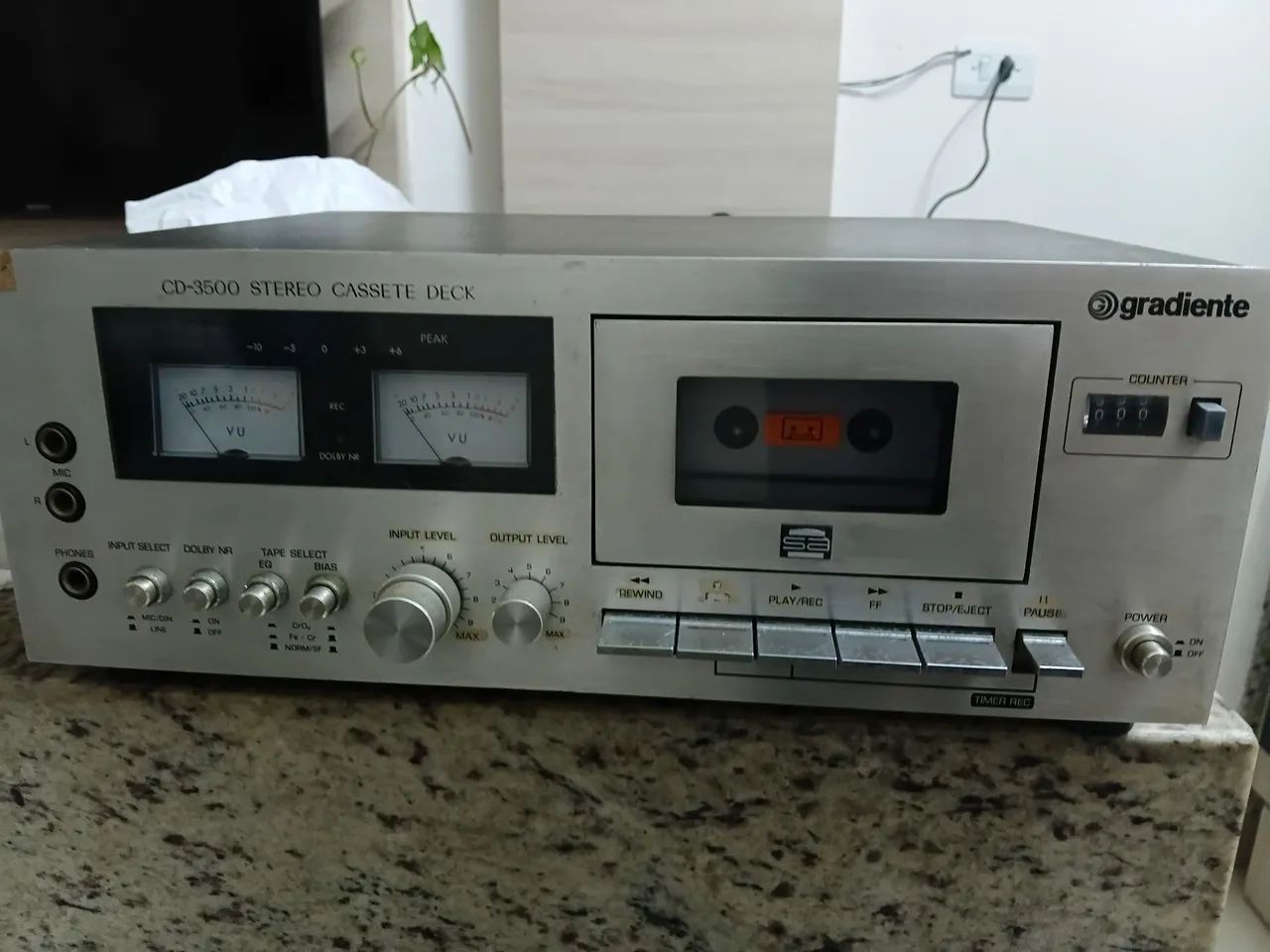 TAPE DECK GRADIENTE CD-3500 