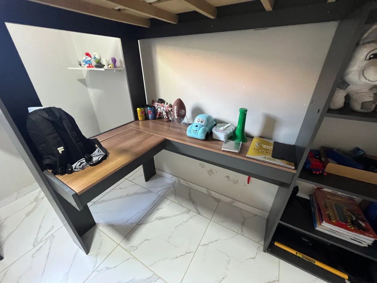 Cama solteiro com escritório  - Foto 5