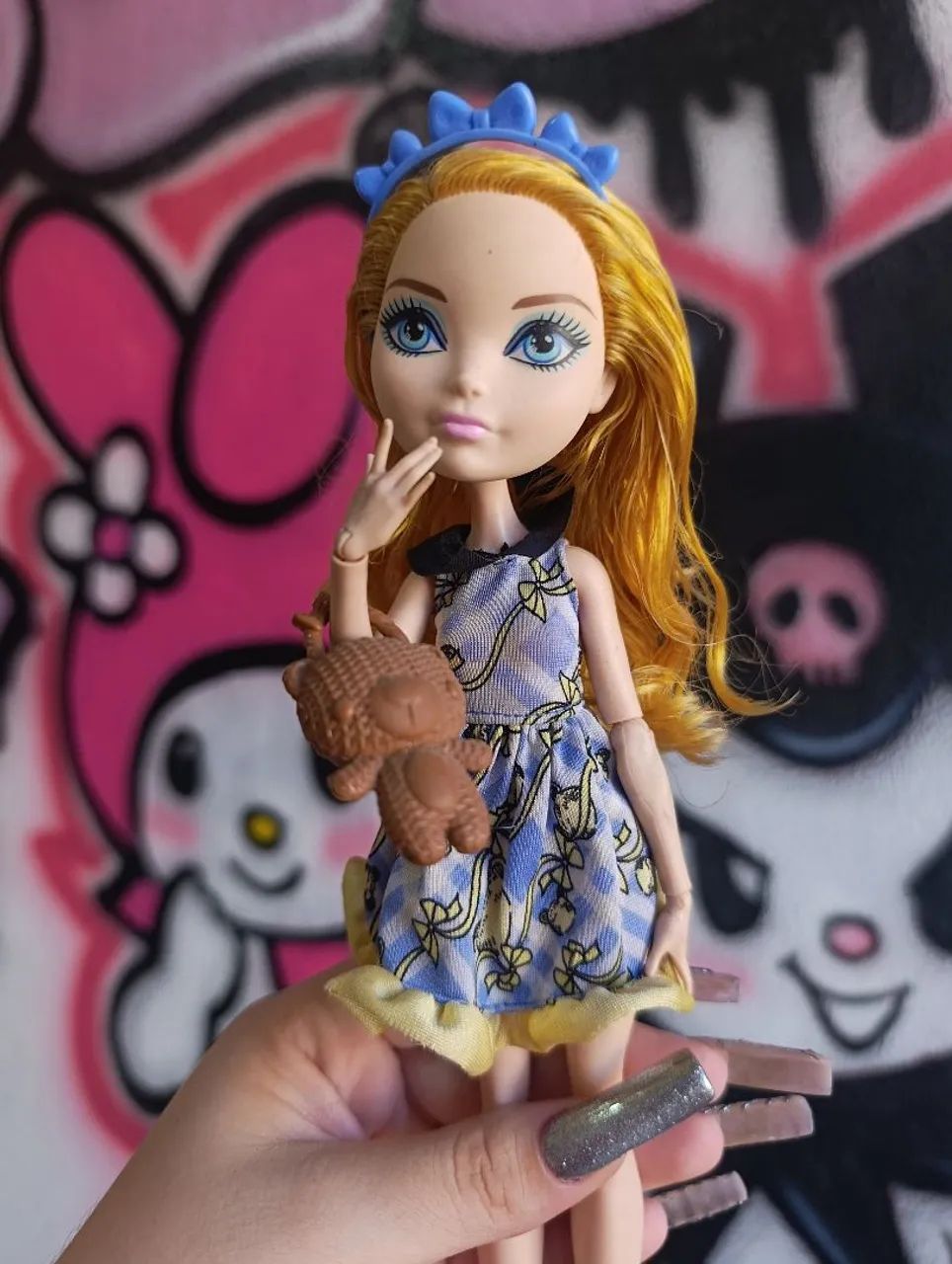 Boneca Blondie Lockes de Ever After High Original com Acessórios - Foto 3