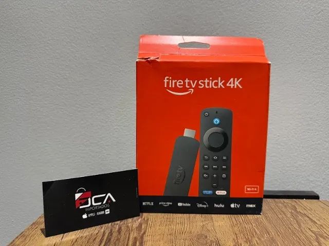 Fire Tv Stick 4K Wi-Fi 6 - Novo e Lacrado - Pronta Entrega!!
