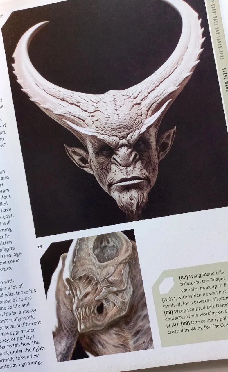 LIVRO CREATURES AND CHARACTERS - Foto 3