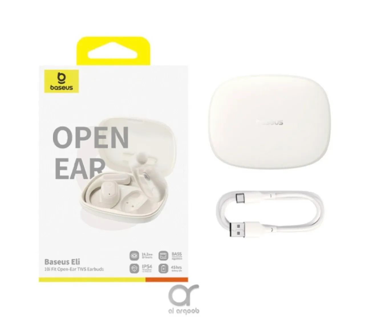 Fone de ouvido baseus Eli 10i fit branco driver 16.2 alta qualidade sonora, bluetooth 5.4 - Foto 5