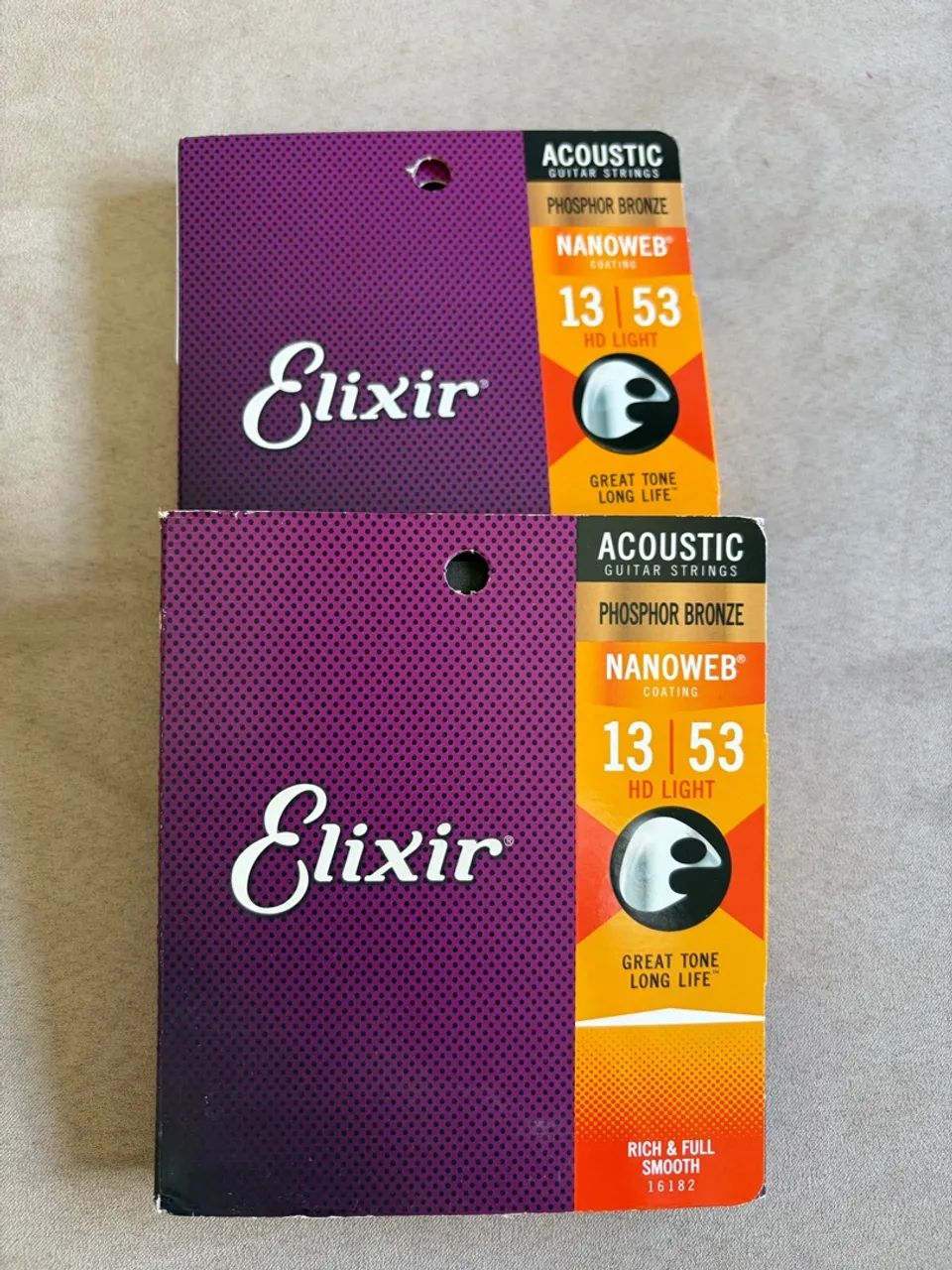 Cordas de Violão Aço Elixir 013