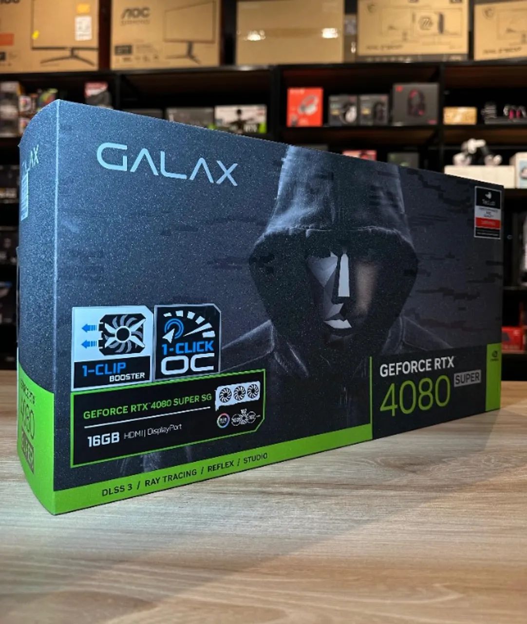 (LOJA FÍSICA) Placa de vídeo RTX 4080 Super Galax SG 16GB - Seminova - Foto 4