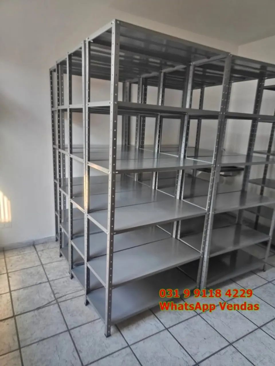 Prateleira de Aço com Entrega Grátis para Belo Horizonte Mg - Foto 5