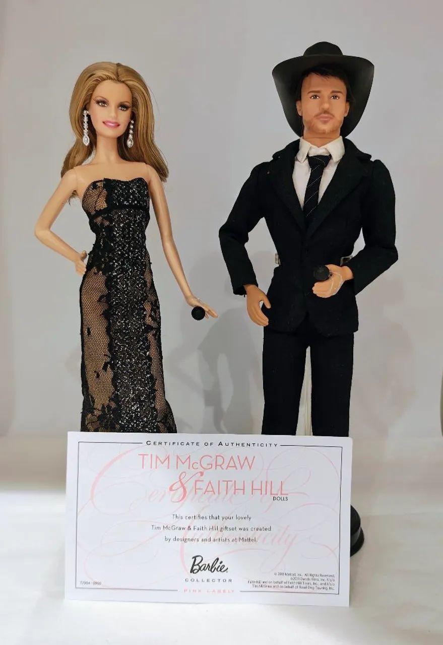barbie collector tim mcgraw & faith hill