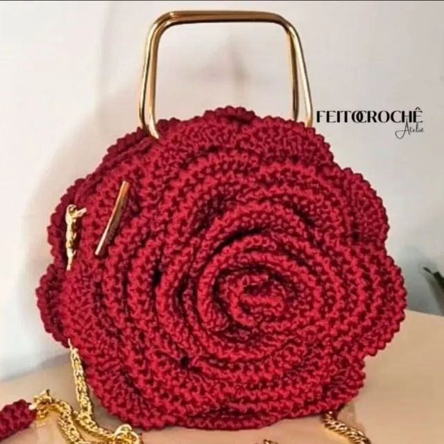 BOLSA DE CROCHÊ  - Foto 2