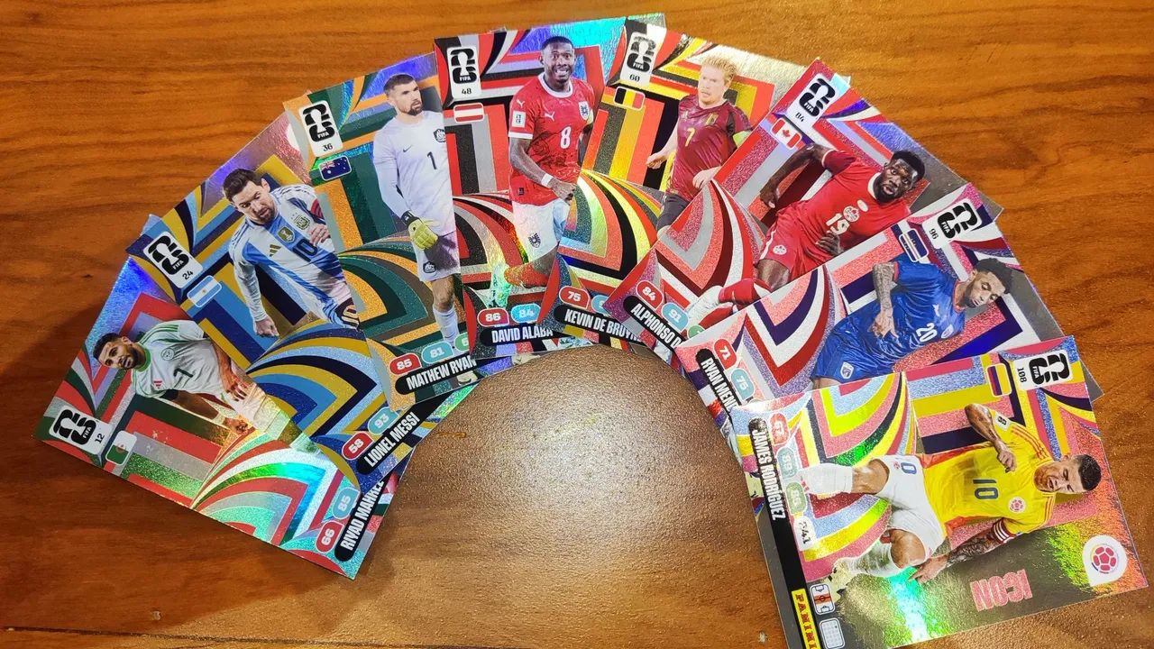 Cards Adrenalyn XL da Copa do Mundo 2026. - Foto 2