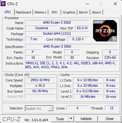 Kit Upgrade AM4: Ryzen 5 5500 + Placa-Mãe Gigabyte A320M-S2H (Com Cooler) - Foto 5
