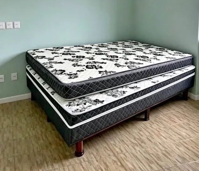 Cama box+colchao D20 oferta