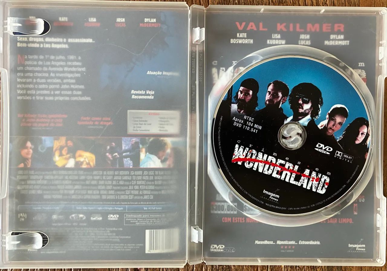 DVD CRIMES EM WONDERLAND - Foto 2