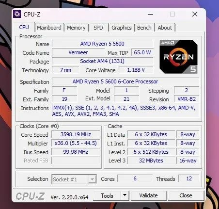 Ryzen 5 5600 - Foto 2