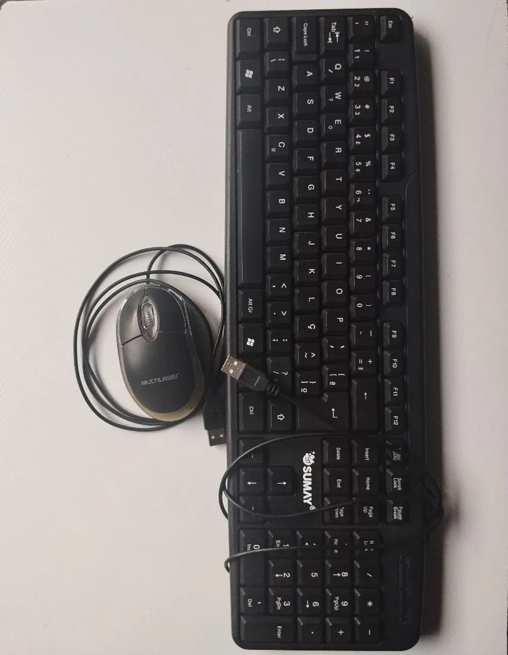 TECLADO+MOUSE PARA COMPUTADOR 