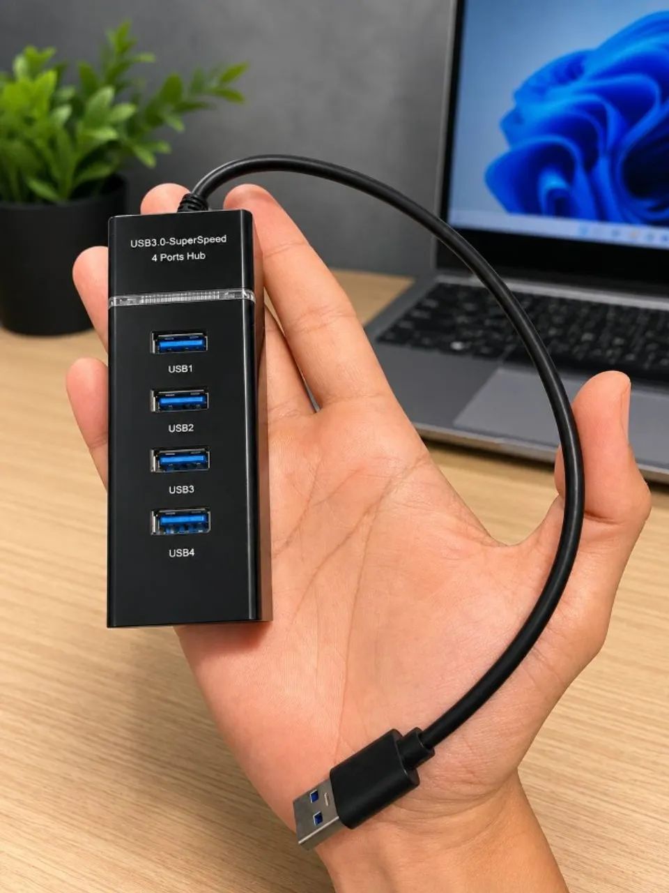 Hub Usb 3.0 4 Portas