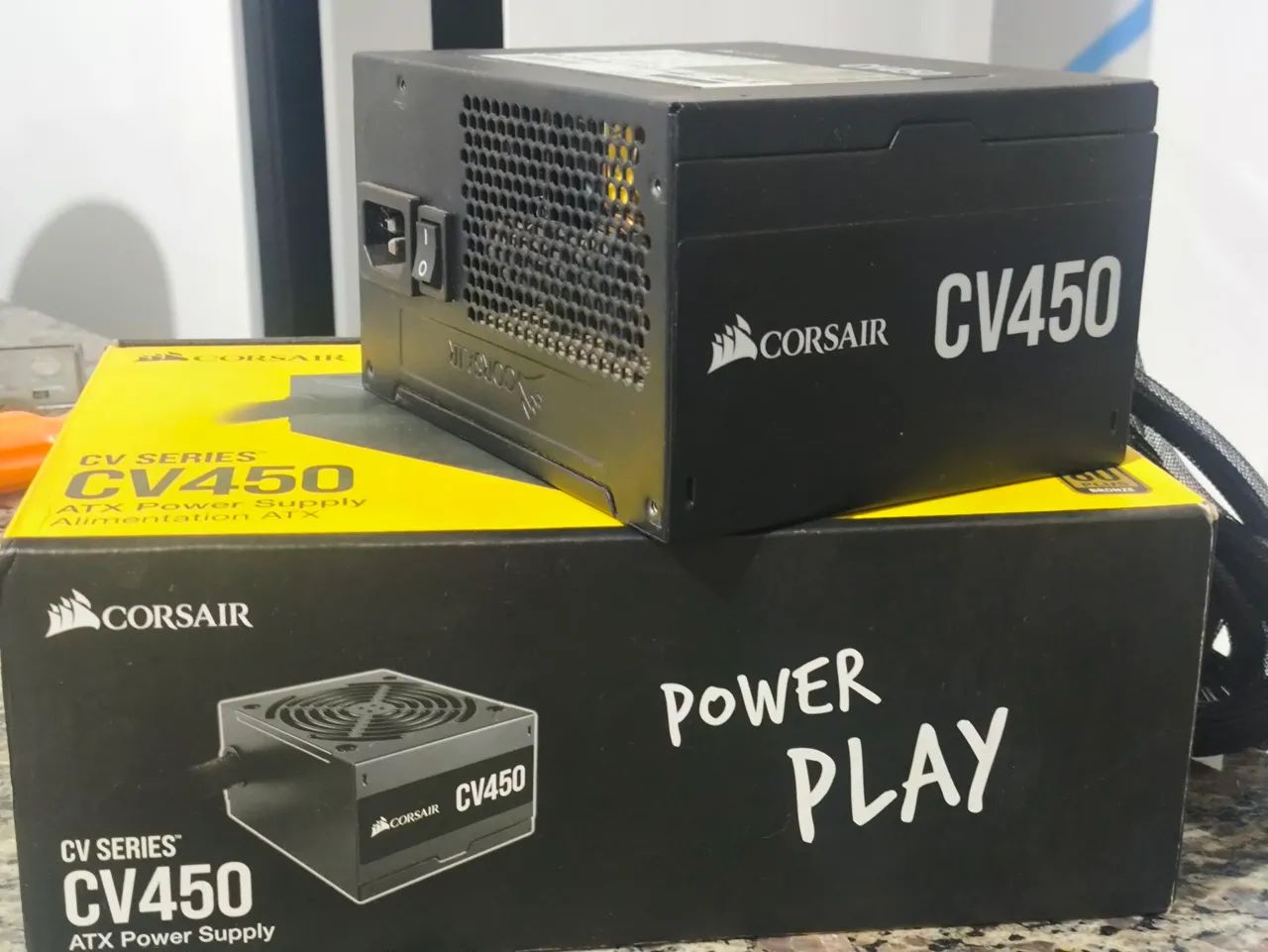 Fonte Corsair 450w 80 plus bronze  - Foto 2
