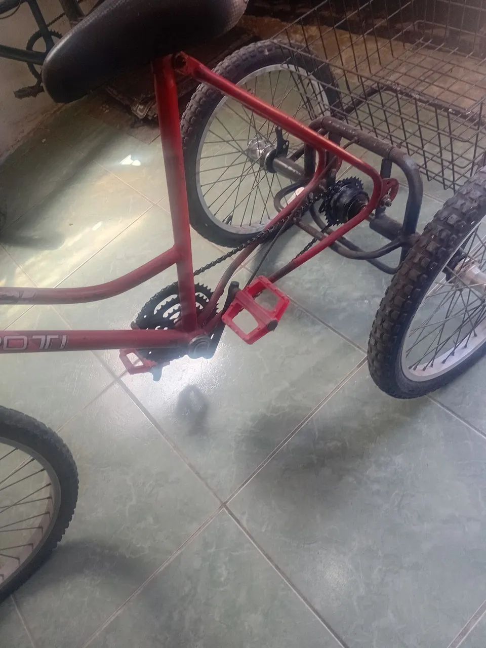 Bicicleta triciclo ótimo estado - Foto 4